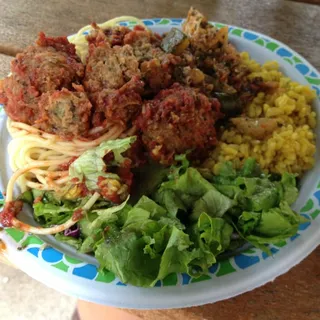 Spaghetti and Kofta Balls