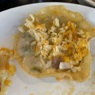 Uncooked contents of the enchiladas...