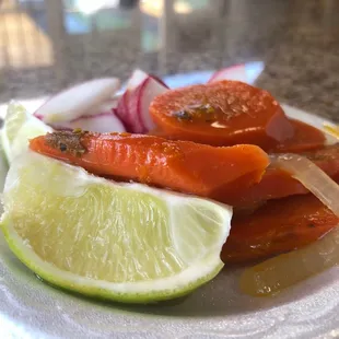 a plate of food