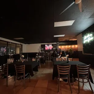 Inside of restaurant