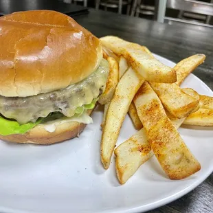 Wagyu Burger &amp; Fries