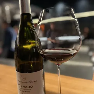 Great wine list - Pommard $130