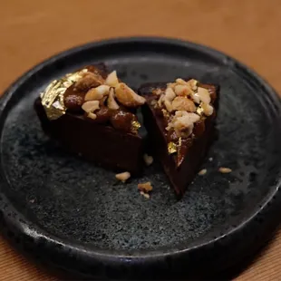 Chocolate and hazelnut cake