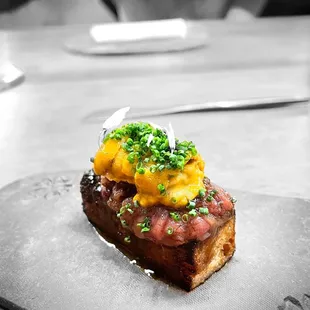 Uni Wagyu Toast