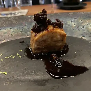 Tallow Poached Sturgeon