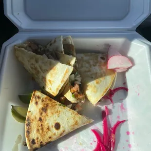 Quesadilla de Tripa