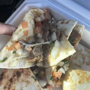 Tripa quesadilla