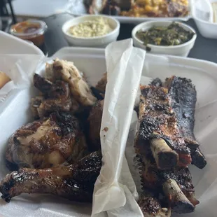 Rib and Chicken Combo