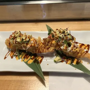 Special appetizer made by the owner for us