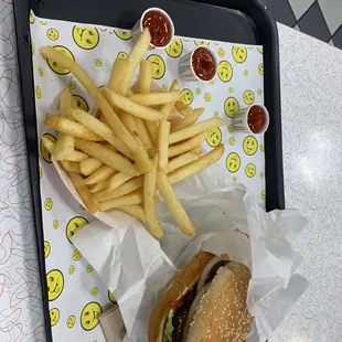 Classic cheese burger