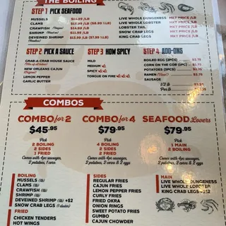 Seafood Lovers