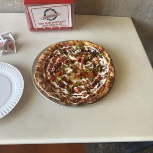 Pepperoni bacon ranch