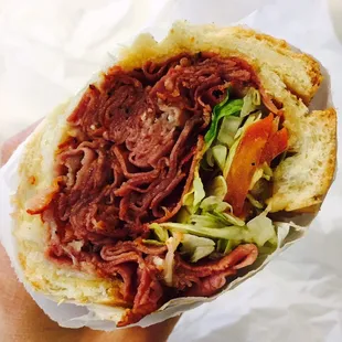 Pastrami sandwich