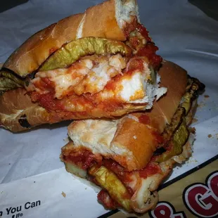 Eggplant Sub! Good Stuff