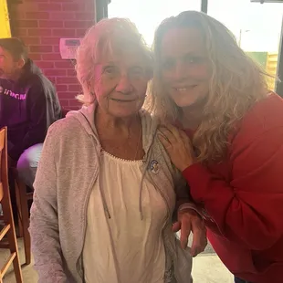 Grandma and a friend!