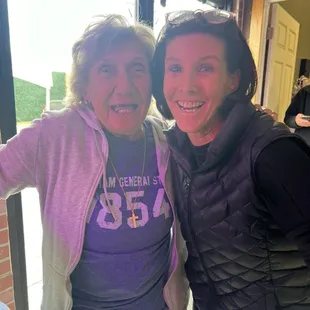 Grandma and the owner!