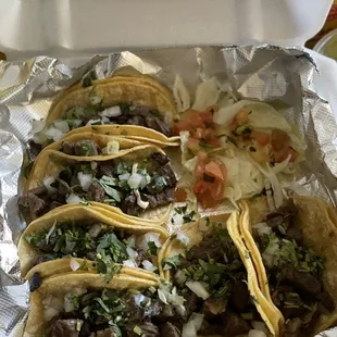 Street Tacos - steak