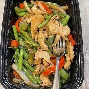 Chili Basil with Chicken