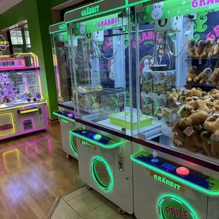 Other claw/vending machines operated by tokens