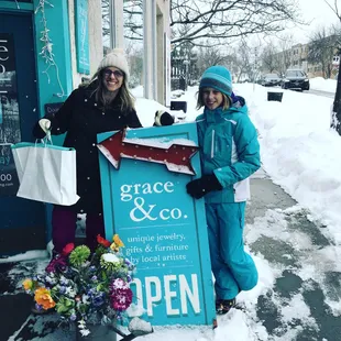 Yes.  We were open that day....in April 2018....when 2 feet of snow fell....the customers still showed up!  You betcha!