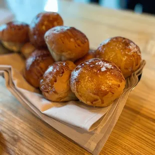 Hot SFMOMA Rolls - fresh parker house, herbed cultured butter