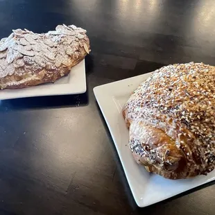Almond and everything croissants