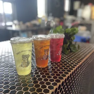 More takes of the delicious refreshers!