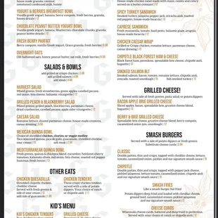 All Day Brunch Menu