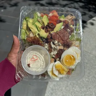 Chicken Cobb Salad - ample and tasty