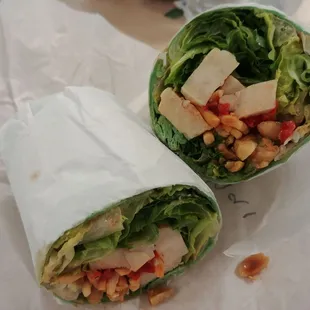 Thai Chicken Wrap