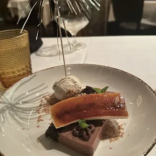 Haitian Chocolate and Caramel Torte