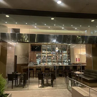 Outside view of the bar