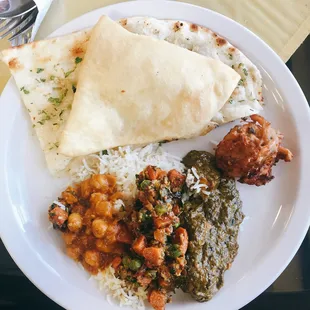 Lunch Buffet plate
