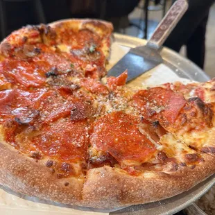Patton pepperoni (triple pepperoni)