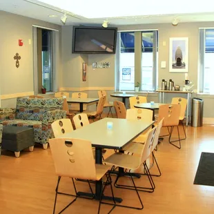 a view of a coffeehouse