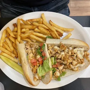 Chicken Cheesesteak Sandwich