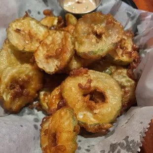 Fried pickles