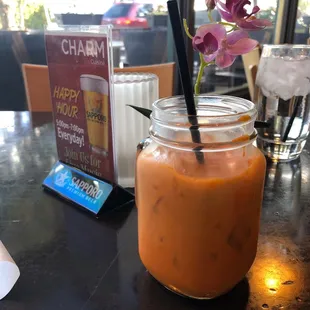 Thai iced tea