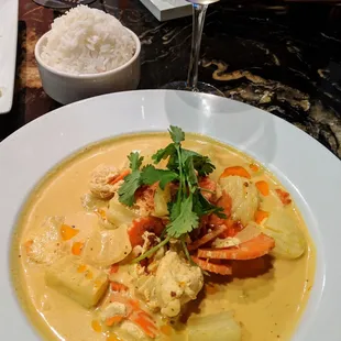 Yellow curry