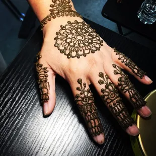 Henna done by rupi
