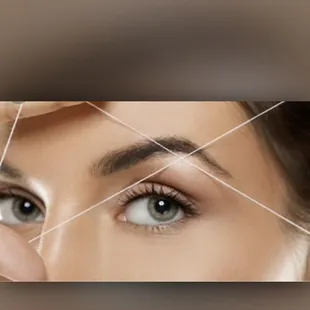 Eyebows threading