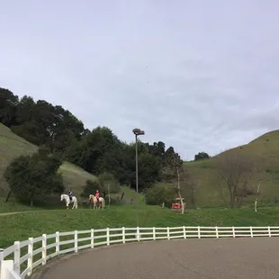 Riding with your friend. What can be better?