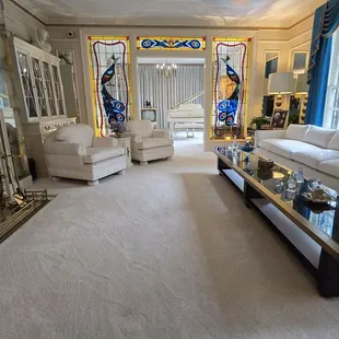 Living room at graceland