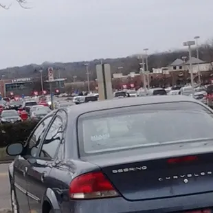 Shopping Center From Across Street