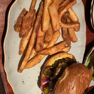 Wagyu Burger &amp; Fries