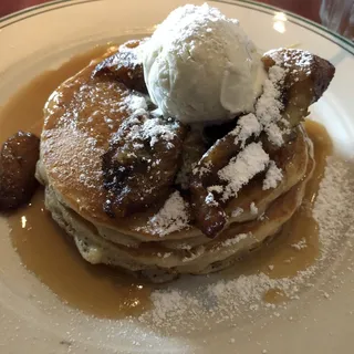 Mini Bananas Foster Pancakes