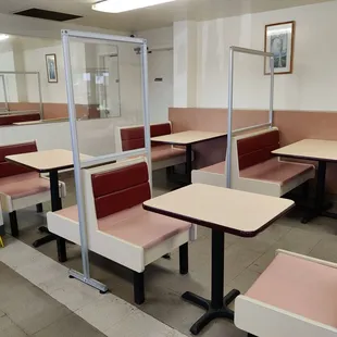 Lots of indoor seating