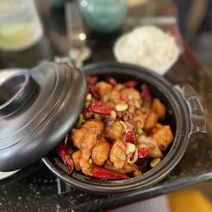 Dry Cilli Cashew Chicken
