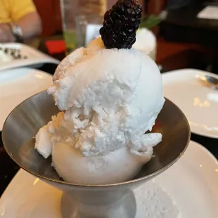 Coconut sorbet