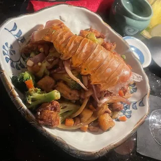 Lobster Tail, Shrimp. Scallop*